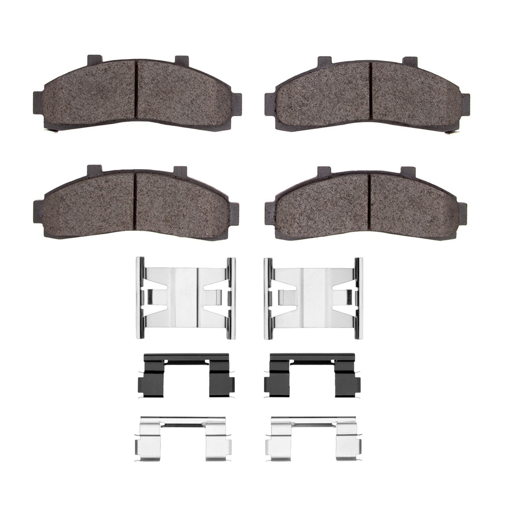 R1 1995-2002 Ford Explorer Front R1 Ceramic Pads & Hardware Kit