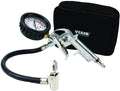 TIRE INFLATION GUN (NORMALLY CLOSED CHUCK 160 PSI INLINE GAUGE) CARRY BAG