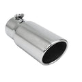 6.00 IN X 12.00 IN ROLLED SLANT DIESEL EXHAUST TIP 5.00IN ID / 6.00IN OD