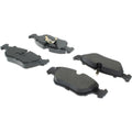 Centric Premium Semi-Metallic Brake Pads w/Shims & Hardware - Front
