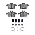 R1 10-15 Jaguar XFR Rear Ceramic Pads & Hardware Kit
