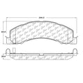 C-TEK Semi-Metallic Brake