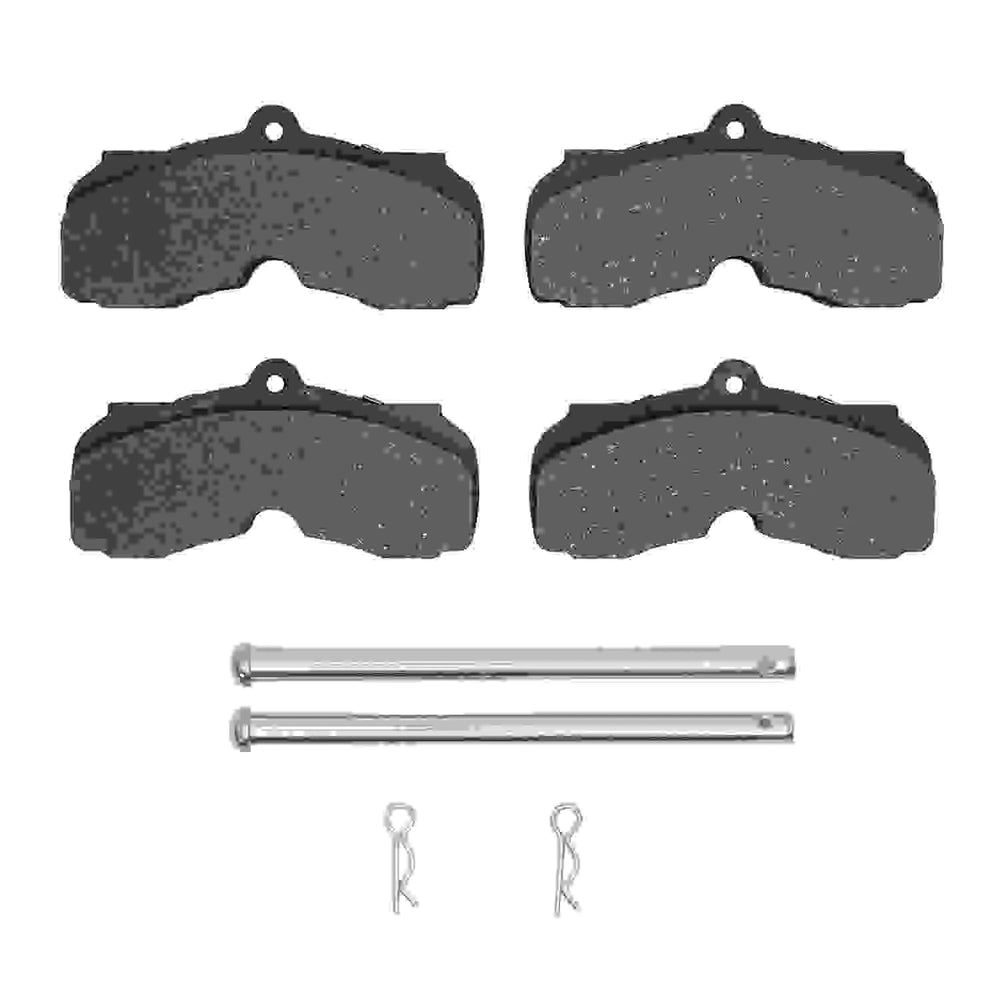 R1 67-68 Pontiac GTO Front Ceramic Brake Pads and Hardware Kit