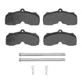 R1 67-68 Pontiac GTO Front Ceramic Brake Pads and Hardware Kit