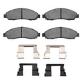 R1 04-08 Isuzu I-350 Front Semi Met Brake Pads and Hardware Kit