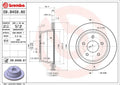 Brembo 97-05 Chevy Blazer/98-04 S10/97-01 GMC Jimmy Rear Premium UV Coated OE Equivalent Rotor