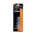 SET HEX BALL STD MET 3/8DR 310MM 7PC