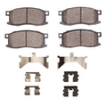 DFC 79-82 Honda Prelude Front 5000 Advanced Semi Metallic Brake Pads and Hardware Kit