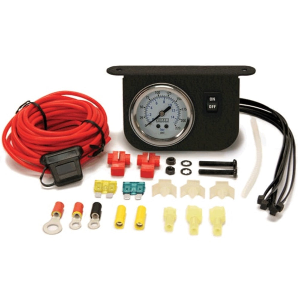 ILLUMINATED DASH PANEL GAUGE KIT (200 PSI 30 AMP)