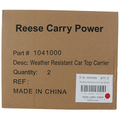 WEATHER RESISTANT CAR TOP CARRIER
