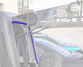 Liftgate Weatherstrip for 1987-1995 Jeep YJ Wrangler w/ Hard Top Crown Automotive