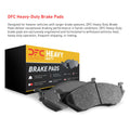 DFC 01-12 Chevrolet Equinox Front Heavy Duty Pads - Semi Metallic