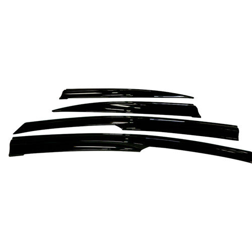 BLOX Racing 06-11 Honda Civic Door Sun Visors OEM Style Smoked Acrylic 4pcs