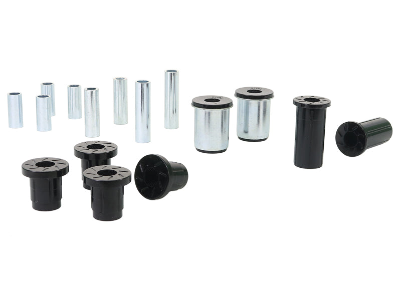 Control arm - front upper and lower bushing 2 Shell Bushings 6 Bushings 8 Tubes Grease Install Guide