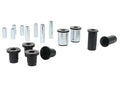 Control arm - front upper and lower bushing 2 Shell Bushings 6 Bushings 8 Tubes Grease Install Guide