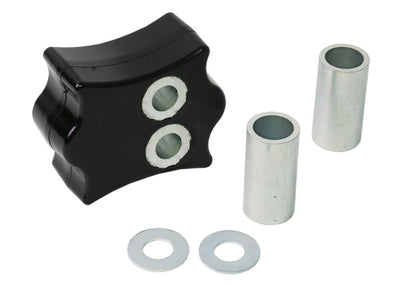 Differential - mount rear bushing 1 Bushing 2 Bolts 2 Washers Install Guide