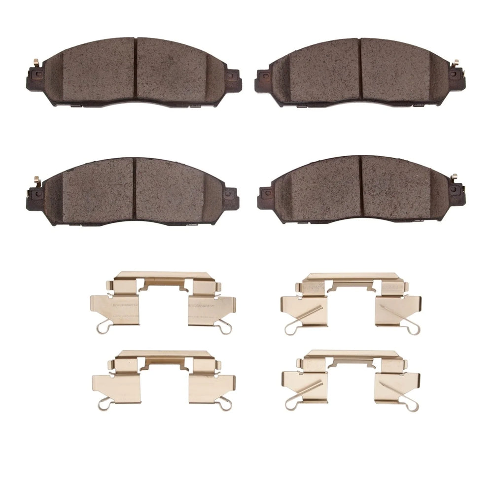 R1 18-25 Nissan Nv200 Front Semi Met Brake Pads and Hardware Kit