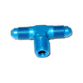 Flare To Pipe T Fitting Flare To Pipe T Fitting 3An 3An 1/8 Npt Blue NOS