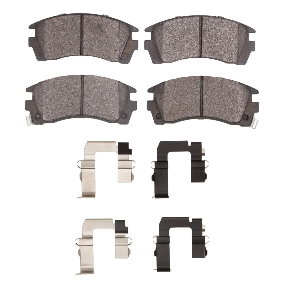 R1 91-06 Nissan TSURU (Mexico) Front Semi Met Pads & Hardware Kit