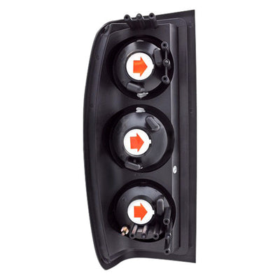 Winjet black tail light