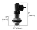 Hella Cable Conn Box 16 Screw 8 Awg