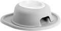 WeatherTech Pet Feeding System Single High 8oz 3in. Poly Bowl - Light Grey