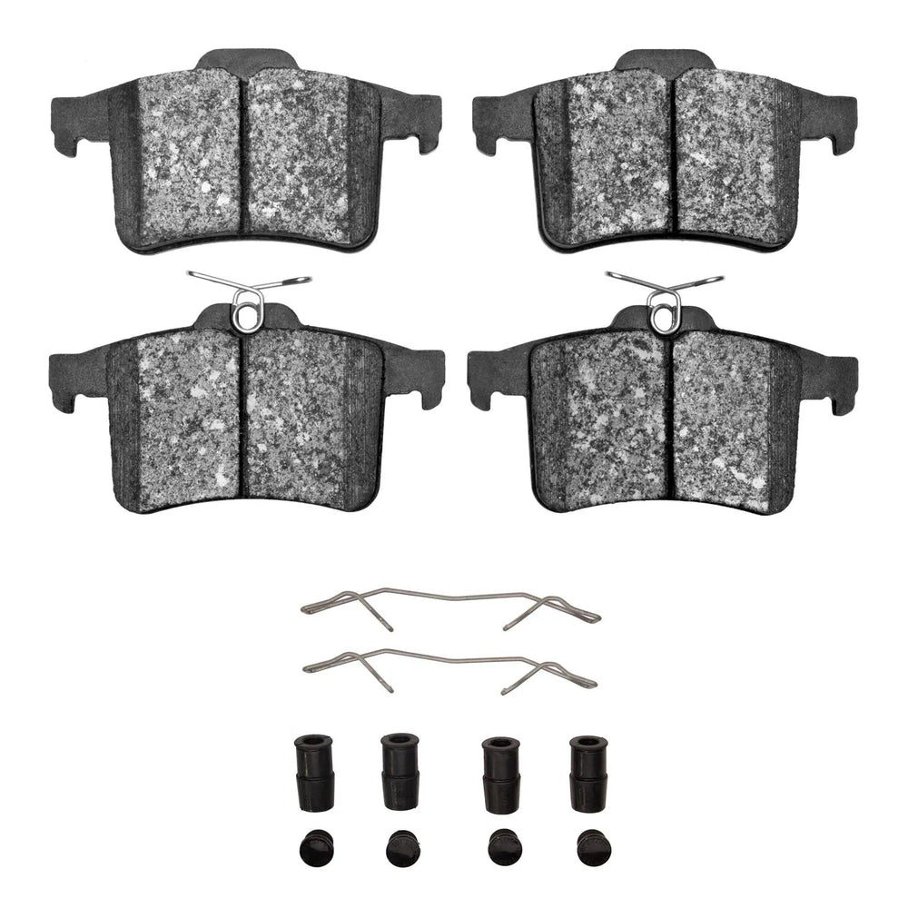 R1 10-19 Jaguar XJR Rear Semi Met Pads & Hardware Kit