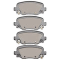 R1 14-23 Chrysler 200 Rear R1 Optimum OE Brake Pads