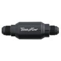 08 INLET 08 OUTLET AN HIGH FLOW FUEL FILTER RED