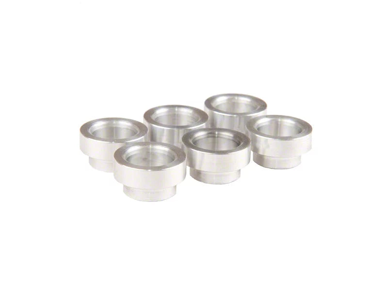 Fuel Injector Clinic 6 x UNANODIZED Toyota Supra manifold bungs