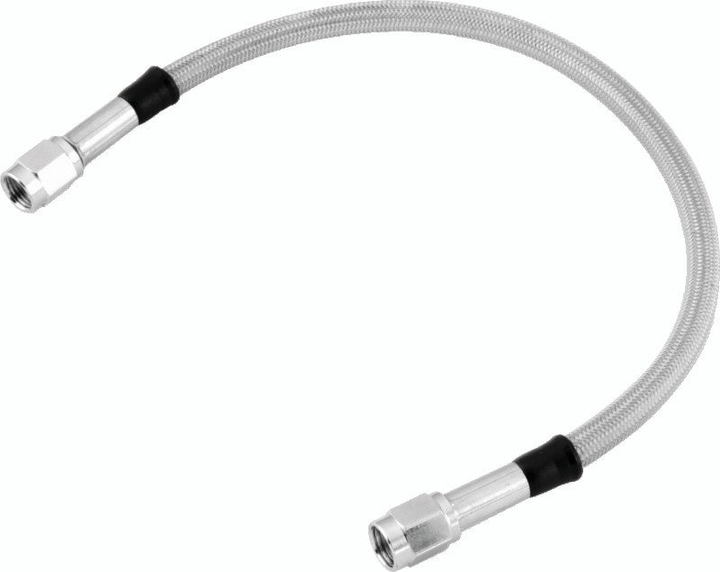 Twin Power 47 Inch Clear Coated Dot Stainless Steel Brake Hose AN-3