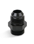 -16 MALE TO -16 CONTOURED PORT BLACK