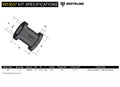 Whiteline Front Lower Control Arm Forward Bushing Kit