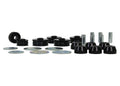 Body mount - bushing 12 Bushings 6 Tubes 6 Washers Grease