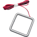 Oracle Off-Road 3in Square WP LED Halo - Blue