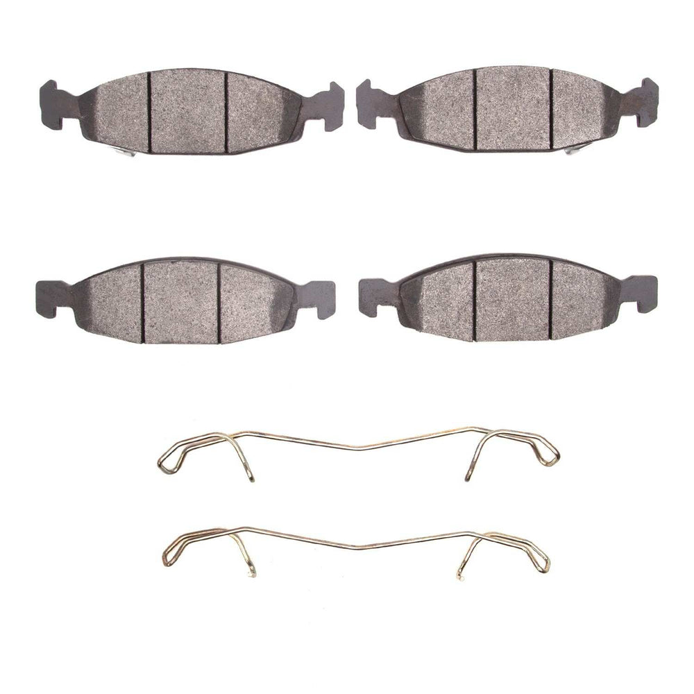 R1 99-02 Jeep Grand Cherokee Front Semi Met Pads & Hardware Kit