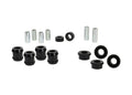 Control arm - upper and lower bushing 10 Bushings 6 Tubes Grease