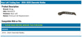 MOOG 18-20 Buick Regal Sportback Rear Left Trailing Arm
