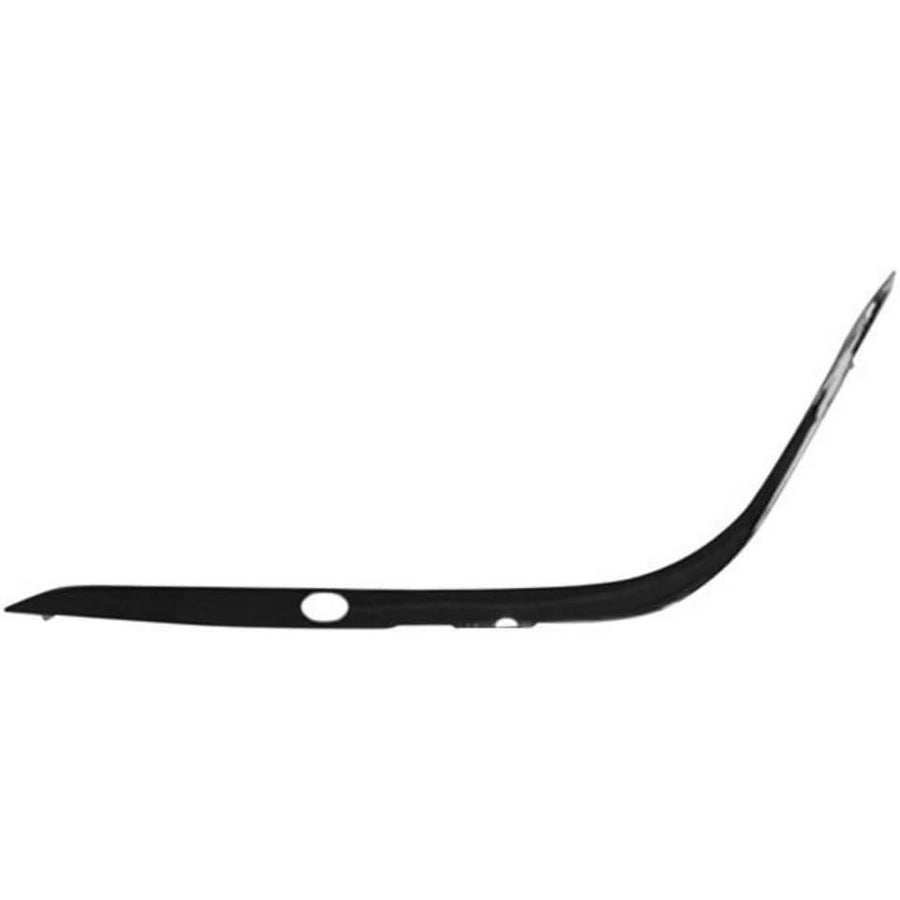 LH FRONT BUMPER MOLDING OUTER MOLDING COVER; W/HEADLAMP WASHERS; BRIGHT BMW 740I/750IL 9501
