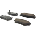 Centric Posi-Quiet Ceramic Brake Pads w/Hardware - Front