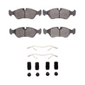 R1 99-02 Daewoo Lanos Front Ceramic Brake Pads and Hardware Kit