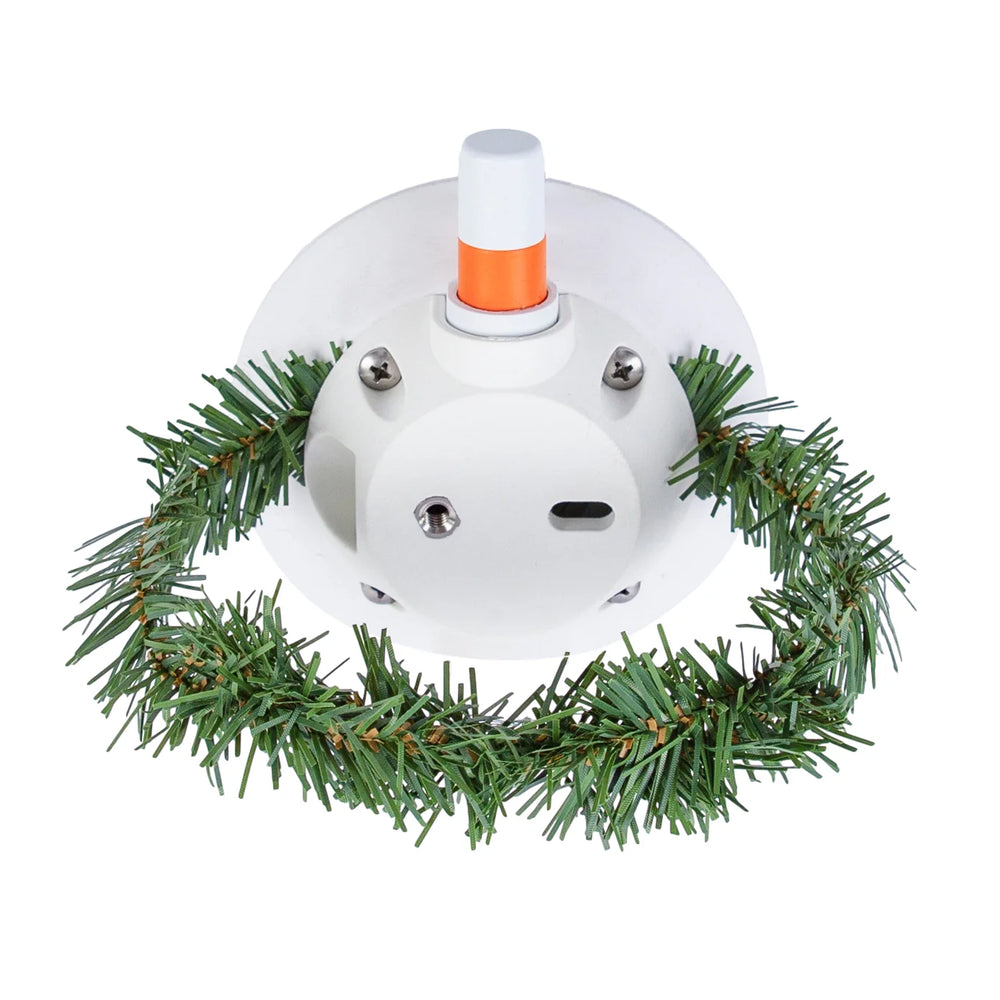 SeaSucker Wreath Hanger - 4.25in. Diameter Vacuum Cup (White)