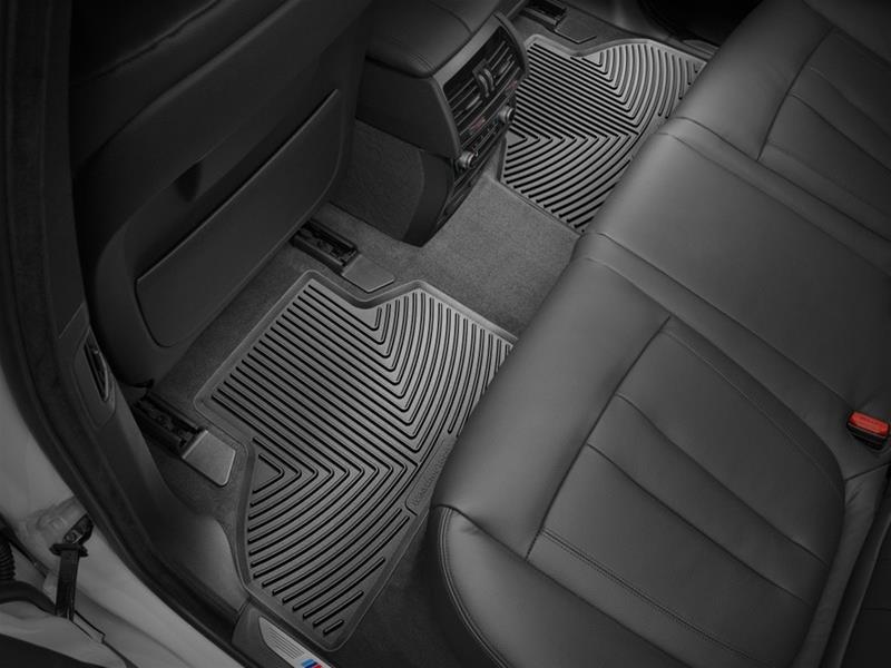 WeatherTech Black Rear All-Weather Floor Mats Fits -20-25 Mercedes-Benz W691