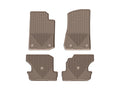 WeatherTech 2018+ Jeep Wrangler Rear Rubber Mats - Tan