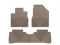 WeatherTech 09+ Nissan Murano Rear Rubber Mats - Tan