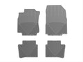WeatherTech 07+ Nissan Versa Rear Rubber Mats - Grey