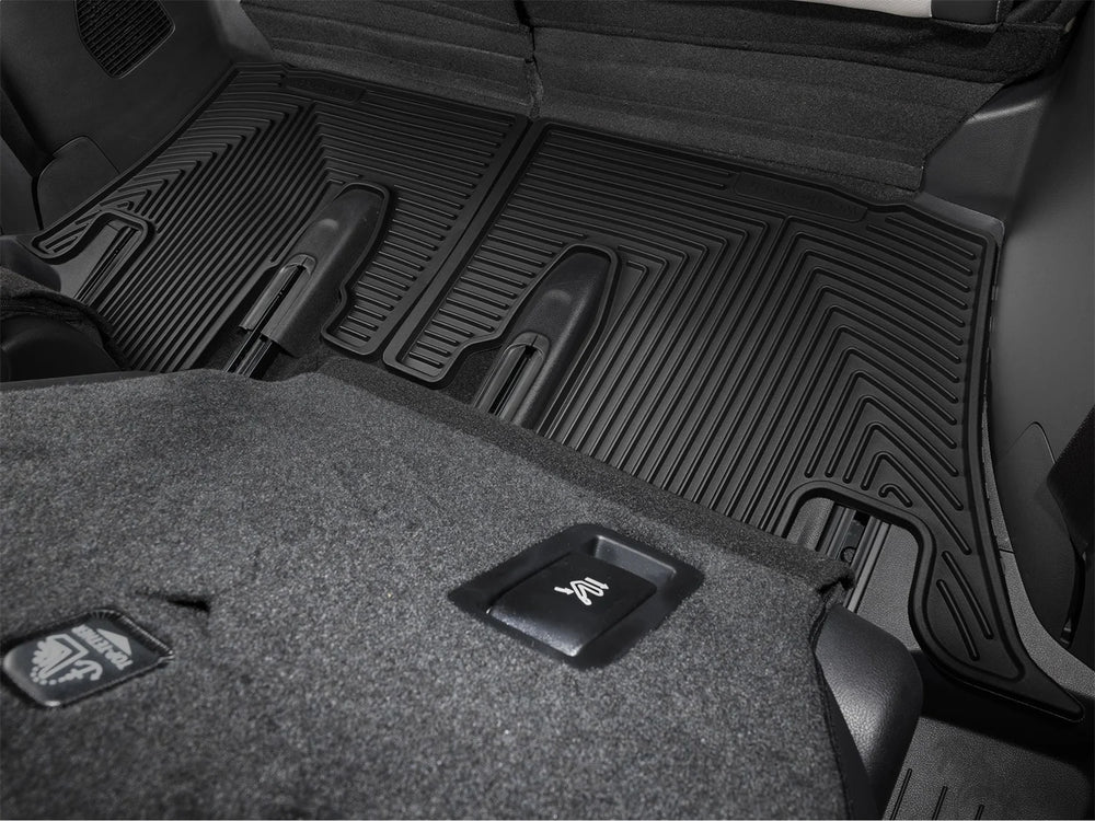 WeatherTech Black Rear All-Weather Floor Mats Fits -24-26 Lexus Toyota W677