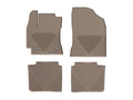 WeatherTech 06+ Lincoln MKZ Rear Rubber Mats - Tan