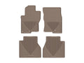 WeatherTech 2008+ Nissan Frontier Rear Rubber Mats - Tan