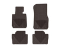 WeatherTech 2012+ BMW 3-Series (F30) Rear Rubber Mats - Cocoa